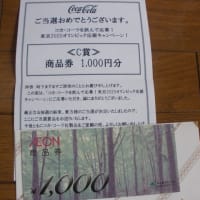 コカ・コーラを飲んで応募！「東京２０２０オリンピック応援キャンペーン」（実家分）
