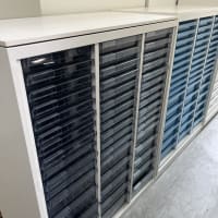 オカムラ　レクトライン　コクヨ　エディア　コンビクリアトレーキャビネット入荷　愛知店