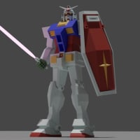 Blenderでガンダムをモデリング 2/20/2024