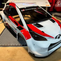 ヤリスWRC　ボディ製作