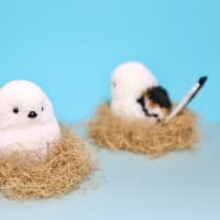 川西阪急 2月のナチュールサロン「シマエナガのぽんぽんを作ろう！（巣付き）」