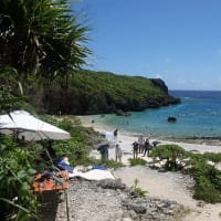 07/07旅日記：宮古島への旅2日目－⑦（渡口の浜、中の島海岸模様、）