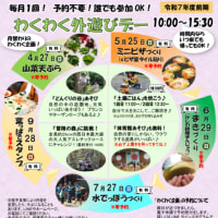 ６月2９日(日)「わくわく外遊びデー」は『まきづくり』要予約！