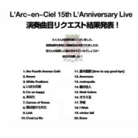 L\'Arc-en-Ciel 15th Live in TOKYODOME
