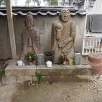 宮本武蔵の生誕地候補「高砂市米田地区」の散策記　on　2024-3-6　その5　米田天神社の神宮寺（薬師寺）