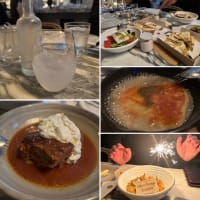 お誕生会でギリシャ料理