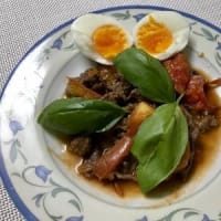 トマトたっぷりのさわやかな料理