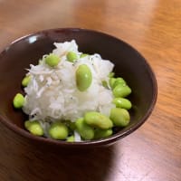 枝豆と釜揚げしらすの混ぜご飯@はてな