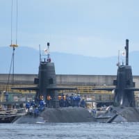 小説キャナルタウン 150　潜水艦の入港　三菱重工神戸造船所
