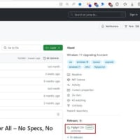 Flyby11 2.6 がリリースされたので、ダウンロードしようとしたのですが、Windows セキュティでブロックされてしまいます。。。