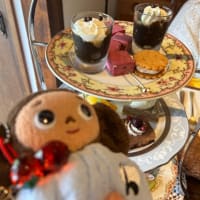 古民家カフェでアフタヌーンティーチェブ会