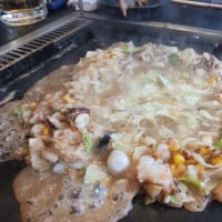 土曜日は月島のもんじゃからの