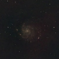 M101　回転花火銀河をブレンド