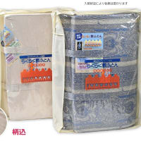 体圧分散 らくらく敷ふとん（柄込） シングル
