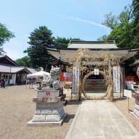夏越の大祓、白岡八幡神社にて