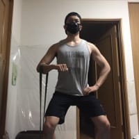 家トレ日記 チューブを使ったHITトレーニングその3