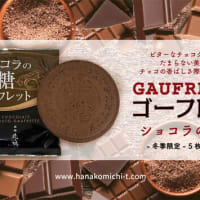 ショコラゴーフレットの販売が始まりました。