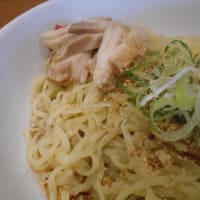 秦野市　日高屋　秦野鈴張町店　汁無しラーメン大盛り、バクダン炒め