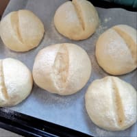 朝から焼き立てカロリー爆弾