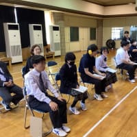 高等部　2年「決意表明」