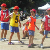 小学校の運動会でした