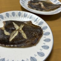 和食の日・・マガレイの塩焼き☆車麩じゃが芋煮