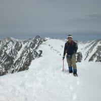 190428平成最後の山歩き　－残雪期の中央アルプス・三ノ沢岳－