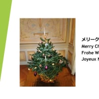 メリークリスマス + 幸せな新年 Merry Christmas + happy New Year