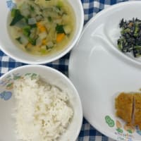 タンドリーチキン　＆　あずきと抹茶の蒸しケーキ