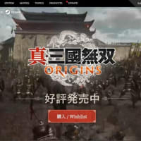 川島大倫の気になるゲーム「真・三國無双 ORIGINS」
