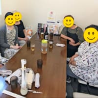 母の日の昼食会 先日の韓国料理屋にて