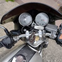 GBにグリップヒーター着けた