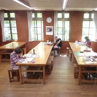 7月最初の教室　ヤマユリ咲く森