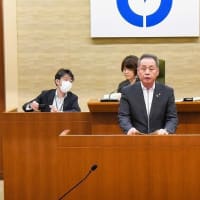 生坂村議会定例会最終日＆万平集落上空からの風景