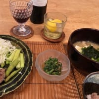 エプロン２枚完成　生活を楽しむ