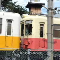 高松琴平電鉄 琴電琴平(2025.6.25) 旧京急 １０７１Ｆ＋ファンタンゴレッド復刻塗装車 １０８７Ｆ留置車