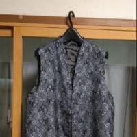 絣や紬生地で手遊び