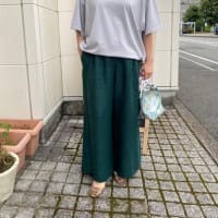 denier  涼しいリネンパンツ2選新着‼️