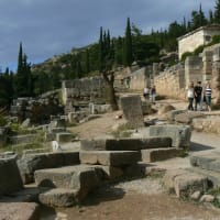 2009年　ヨーロッパキャンプ旅行　ギリシャ　デルフィ
