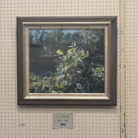 麓原会春季展　２０２５年３月　飾り付け