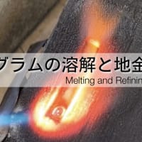 18金イエローゴールド1グラムを溶かして角棒の材料にする動画。地金の溶解、彫金技法、圧延ローラーの使い方など紹介｜#ジュエリークラフト #ジュエリークラフトオンライン