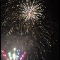 8月２６日横須賀市武山自衛隊で盛大な花火大会が行われた