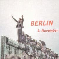 1989年11月9日ベルリンにて