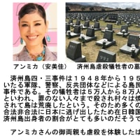 アンミカさんの御両親は、済州島虐殺が原因となって日本に逃れたのだと思う