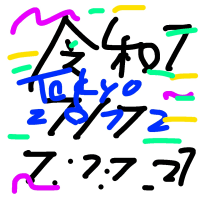 令和7年7月7日 7時7分7秒 Tokyo2072 Tokyo7777777 ラッキーセブンの七夕 夕夕夕夕夕夕夕 タ夕夕夕夕夕夕 織姫と彦星 天の川は銀河系の中心方向 宮沢賢治 銀河鉄道の夜