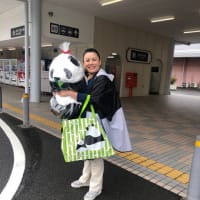 両手を広げて〜！笑