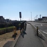 １月の寒川神社：ＪＲ相模線宮山駅前から南側へ向かって歩いて寒川大橋前まで