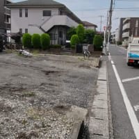 梅雨の晴れ間に物件見学