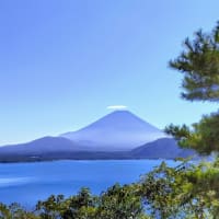 本栖湖、千円札裏の富士山画像で有名!