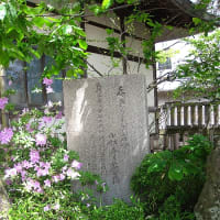 小松市: 建聖（けんしょう）寺　祭の準備中　翁塚！